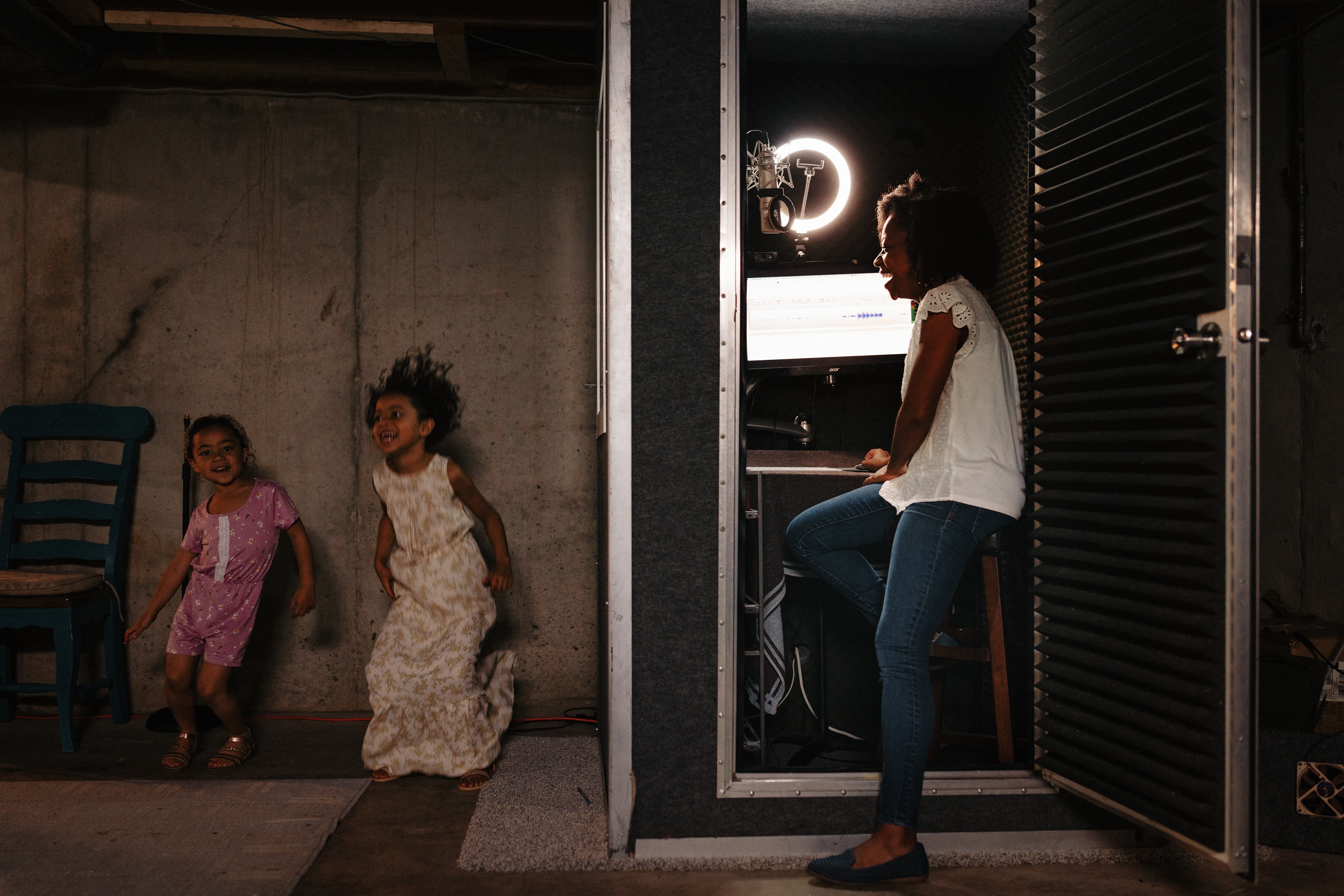 Carrie Olsen in studio