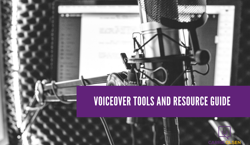 voiceover tools and resources