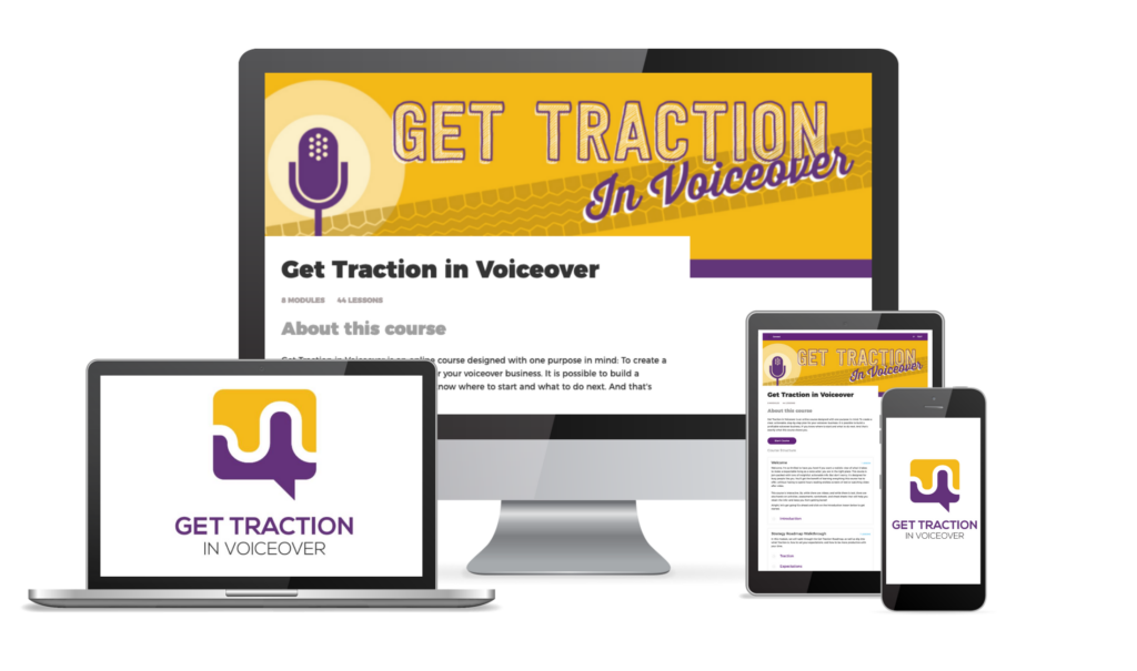 Get Traction in Voiceover