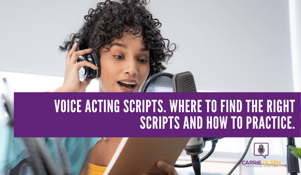 Voice Acting Scripts Where To Find The Right Scripts And How To 