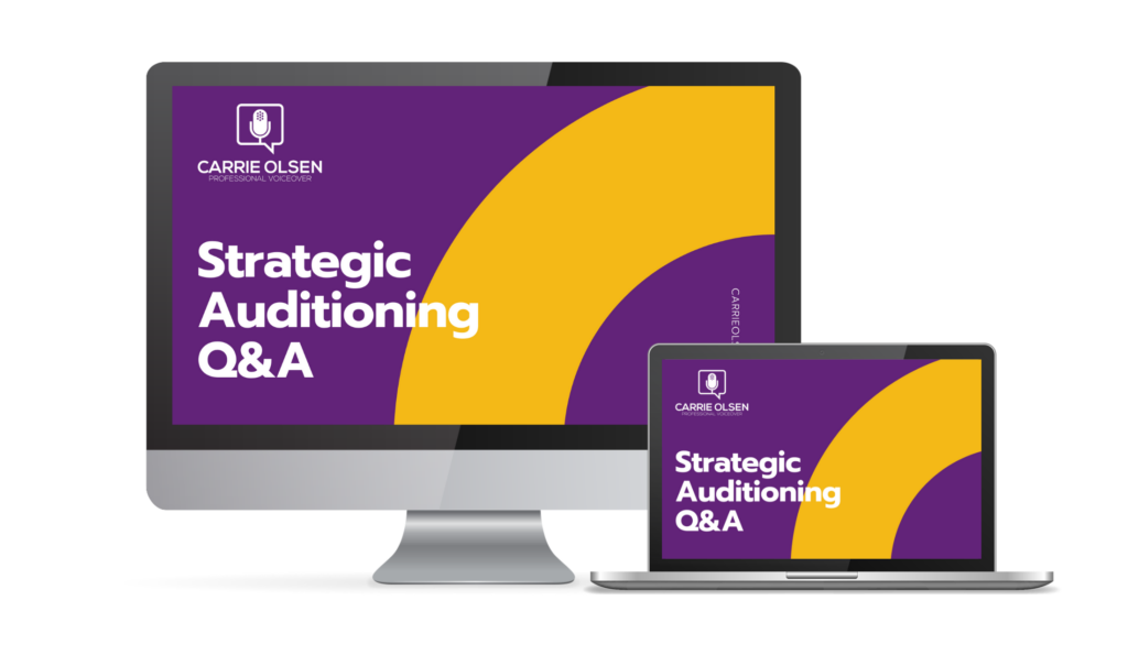 Strategic Auditioning Q&A
